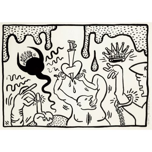 Keith Haring, İsimsiz 108 Keith Haring, İsimsiz 108