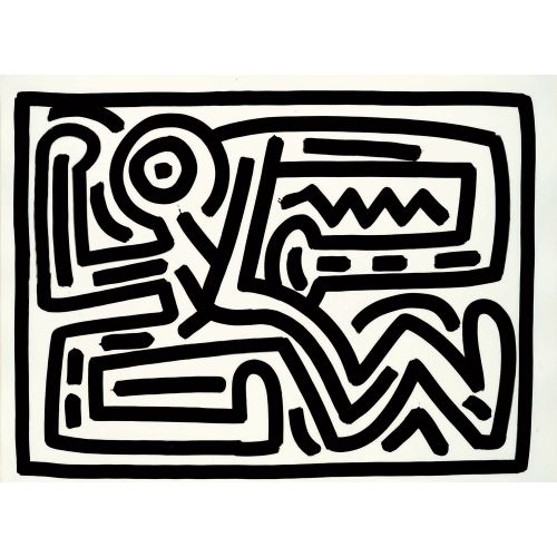 Keith Haring, İsimsiz 113 Keith Haring, İsimsiz 113