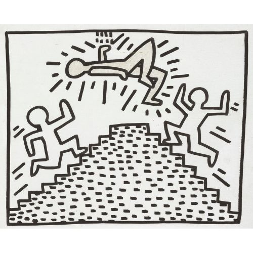 Keith Haring, İsimsiz 117 Keith Haring, İsimsiz 117