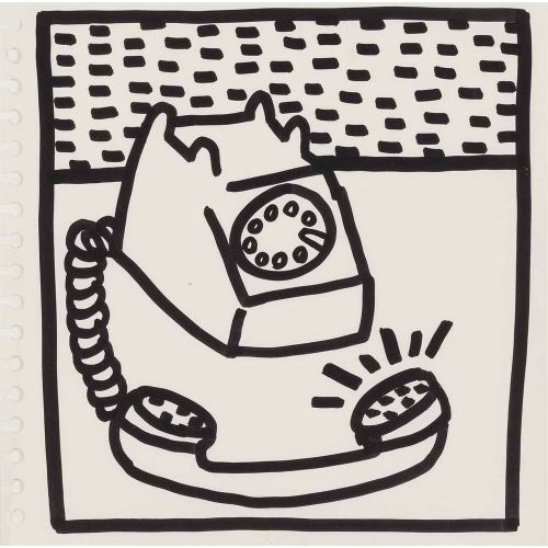 Keith Haring, İsimsiz 118 Keith Haring, İsimsiz 118