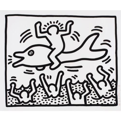 Keith Haring, İsimsiz 121 Keith Haring, İsimsiz 121