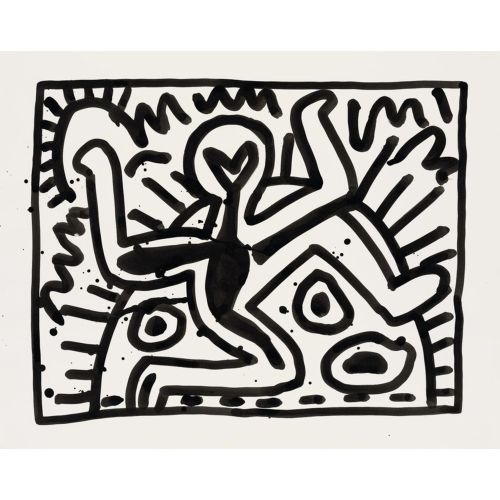 Keith Haring, İsimsiz 122 Keith Haring, İsimsiz 122