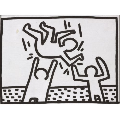Keith Haring, İsimsiz 123 Keith Haring, İsimsiz 123