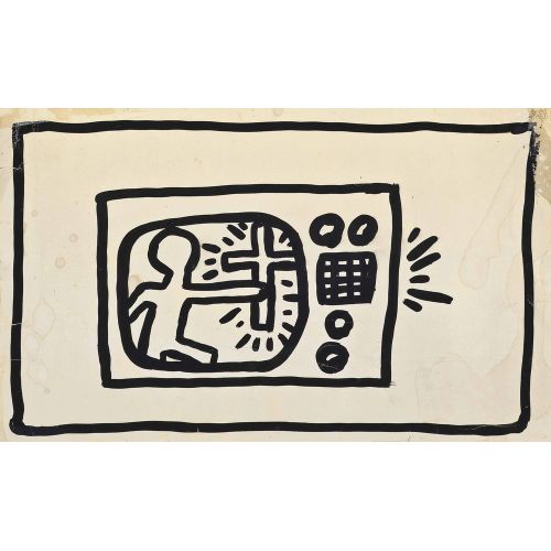 Keith Haring, İsimsiz 135 Keith Haring, İsimsiz 135