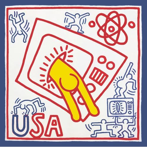 Keith Haring, İsimsiz 142 Keith Haring, İsimsiz 142