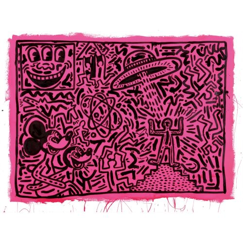 Keith Haring, Untitled 166 Keith Haring, Untitled 166
