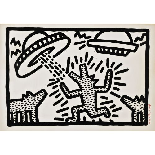 Keith Haring, Untitled 173 Keith Haring, Untitled 173