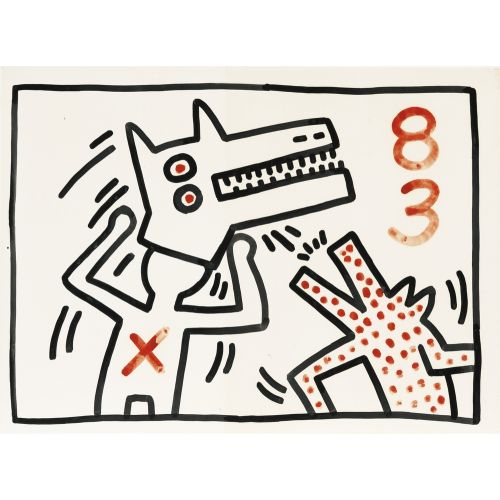 Keith Haring, Untitled 218