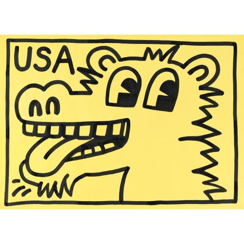 Keith Haring, Untitled 244 Keith Haring, Untitled 244