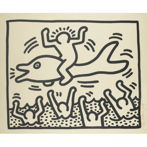 Keith Haring, Untitled 250 Keith Haring, Untitled 250