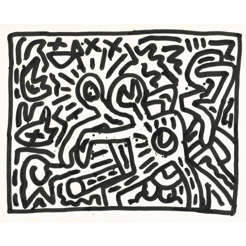 Keith Haring, Untitled 254 Keith Haring, Untitled 254