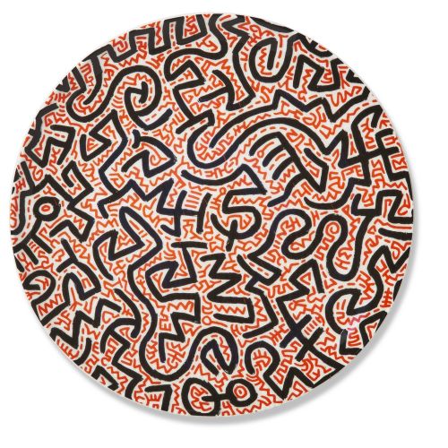 Keith Haring, Untitled, From The Artist Plate Project
