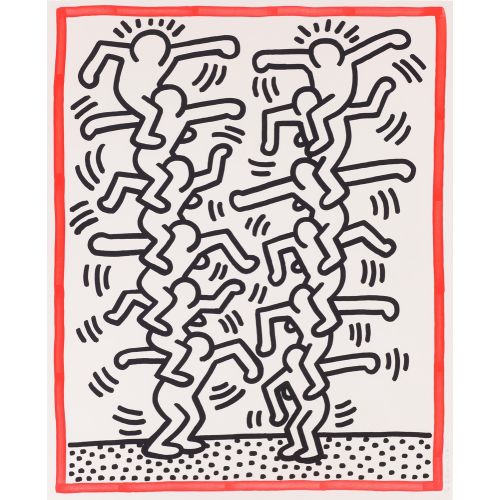 Keith Haring, Untitled, From Three Lithographs