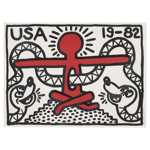 Keith Haring, Abd 19-82 Keith Haring, Abd 19-82