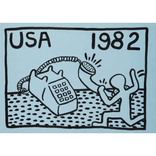 Keith Haring, Abd 1982 Keith Haring, Abd 1982