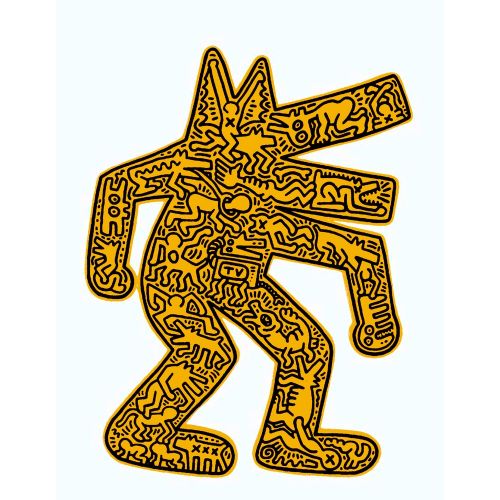 Keith Haring, Dog III