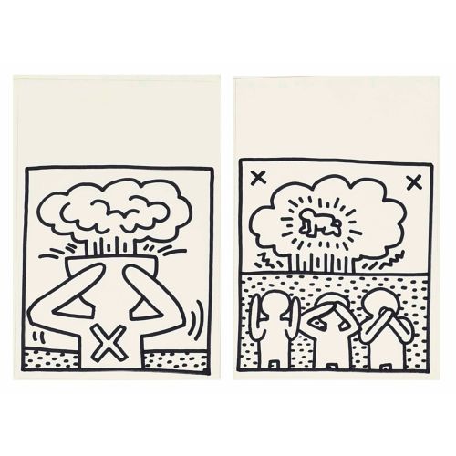Keith Haring, Atom Kitabı İçin Çizimler Keith Haring, Atom Kitabı İçin Çizimler