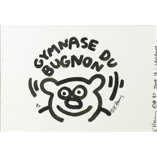 Keith Haring, Gymnase Du Bugnon