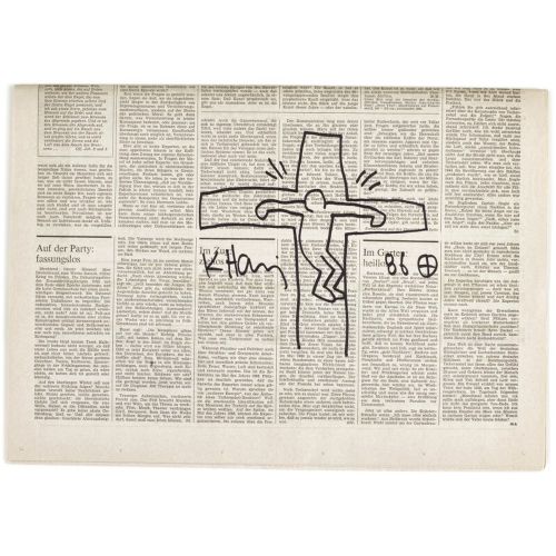 Keith Haring, Crucifixion