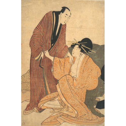 Kitagawa Utamaro, A Pair Of Lovers Kitagawa Utamaro, A Pair Of Lovers