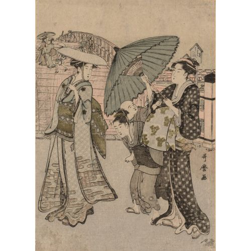 Kitagawa Utamaro, Açık Şemsiye Kitagawa Utamaro, Açık Şemsiye