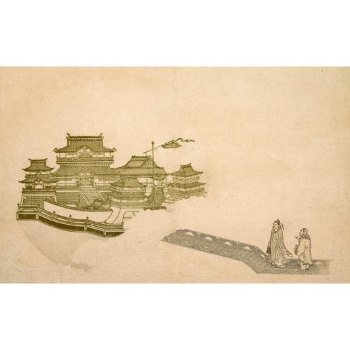 Kitagawa Utamaro, Ay'daki Saray Kitagawa Utamaro, Ay'daki Saray
