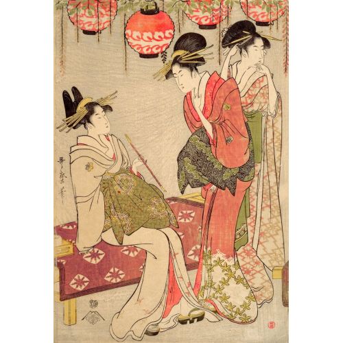 Kitagawa Utamaro, Üç Fahişe