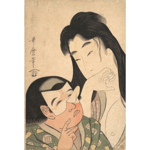 Kitagawa Utamaro, Yamauba And Kintoki Kitagawa Utamaro, Yamauba And Kintoki