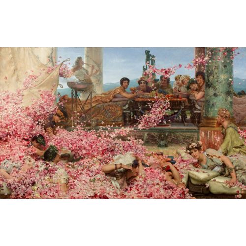 Heliogabalus'un Gülleri, Lawrence Alma-Tadema Heliogabalus'un Gülleri, Lawrence Alma-Tadema