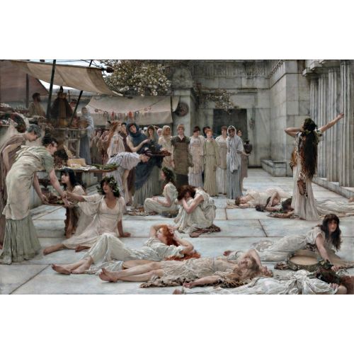 Amphissa Kadınları, Lawrence Alma-Tadema