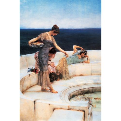 Silver Favourites, Lawrence Alma-Tadema Silver Favourites, Lawrence Alma-Tadema