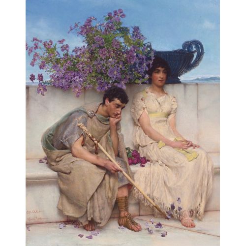 An Eloquent Silence, Lawrence Alma-Tadema
