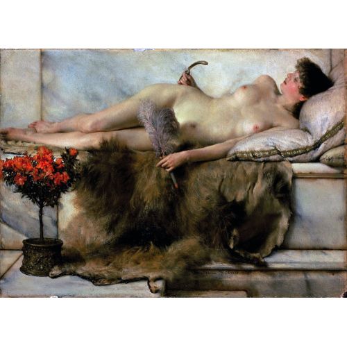 In The Tepidarium, Lawrence Alma-Tadema In The Tepidarium, Lawrence Alma-Tadema