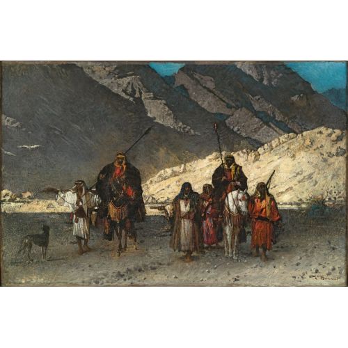 Leon Bonnat, Cheikhs Arabes Dans Les Montagnes