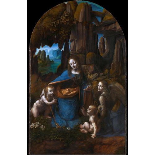 Kayalıklar Bakiresi, Leonardo Da Vinci
