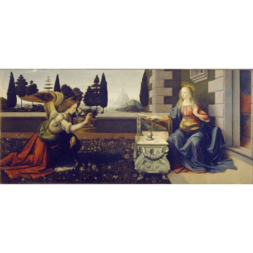 Leonardo Da Vinci, The Annunciation