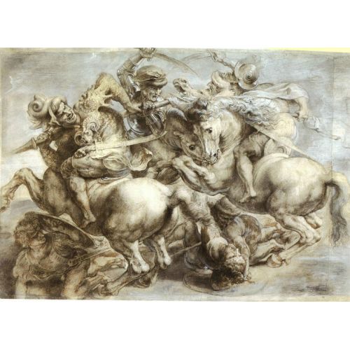 Leonardo Da Vinci, The Battle Of Anghiari