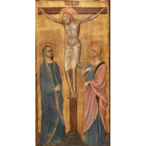 Lorenzo Monaco, Meryem ve Aziz Yuhanna ile Çarmıha Geriliş  Gotik Sanat Akımları