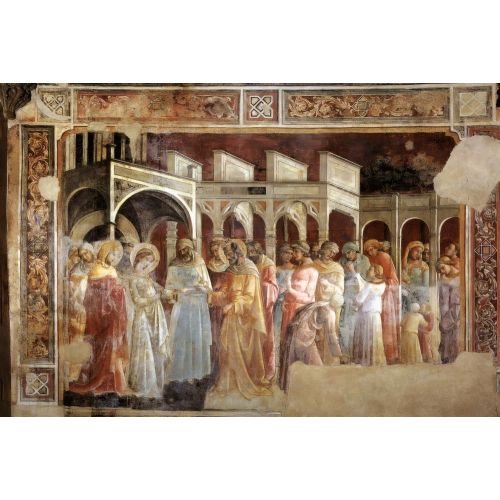 Lorenzo Monaco, Meryem'in Evliliği Lorenzo Monaco, Meryem'in Evliliği Gotik Sanat Akımları
