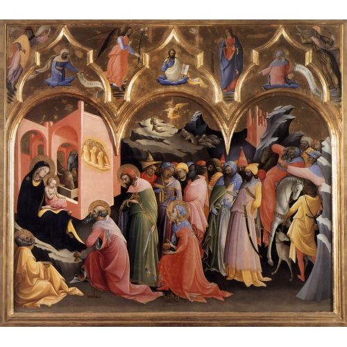 Lorenzo Monaco, Müneccimlerin Hayranlığı Lorenzo Monaco, Müneccimlerin Hayranlığı Gotik Sanat Akımları