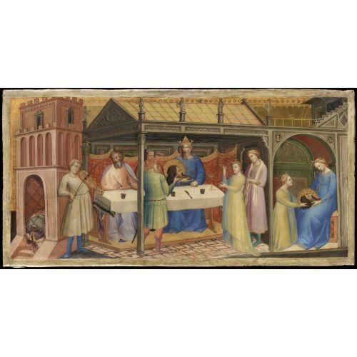 Lorenzo Monaco, Herod'un Ziyafeti Lorenzo Monaco, Herod'un Ziyafeti Gotik Sanat Akımları
