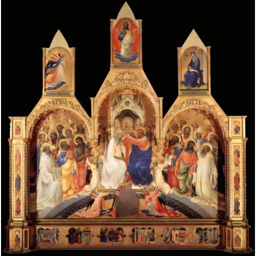 Lorenzo Monaco, Meryem'in Taç Giyişi Lorenzo Monaco, Meryem'in Taç Giyişi Gotik Sanat Akımları