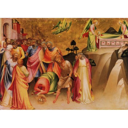 Lorenzo Monaco, Aziz Catherine'in Başının Kesilmesi Lorenzo Monaco, Aziz Catherine'in Başının Kesilmesi Gotik Sanat Akımları