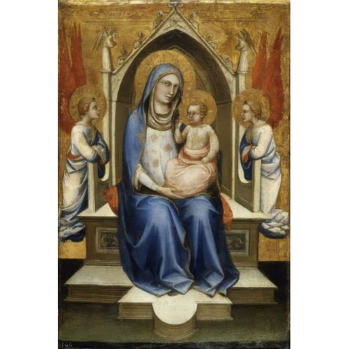 Lorenzo Monaco, İki Refakatçi Melek ile Tahtta Meryem ve Çocuk İsa Lorenzo Monaco, İki Refakatçi Melek ile Tahtta Meryem ve Çocuk İsa Gotik Sanat Akımları