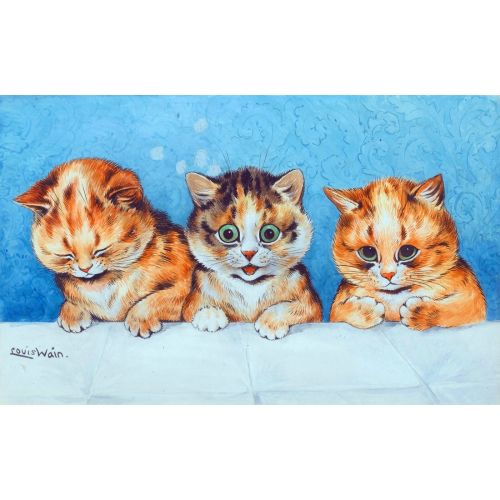 Louis Wain, Din-Din Lütfen!