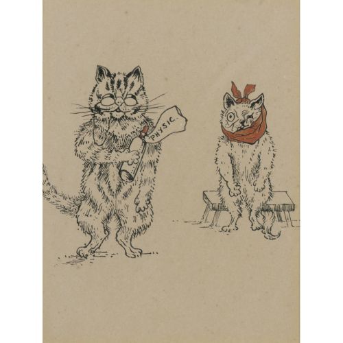 Louis Wain, Doktorun İkilemi