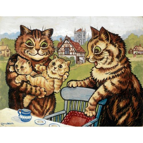 Louis Wain, Aile Meseleleri Louis Wain, Aile Meseleleri