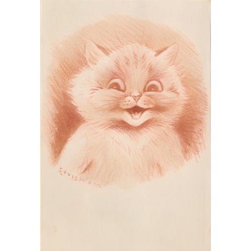 Louis Wain, Animasyonlu Bir Kedi'nin Güzel Çizimi Louis Wain, Animasyonlu Bir Kedi'nin Güzel Çizimi