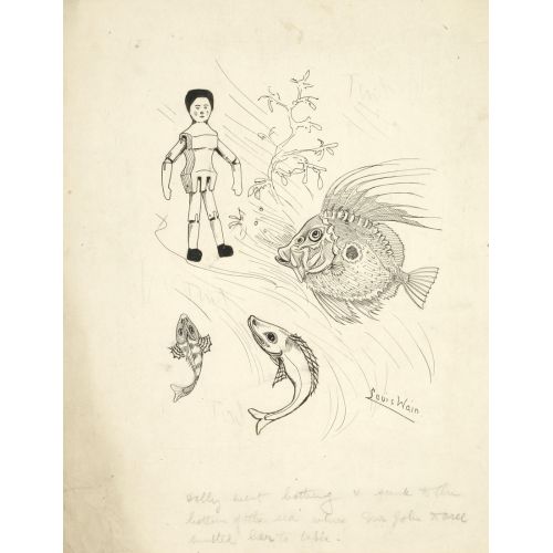 Louis Wain, Balıklar Ve Kukla