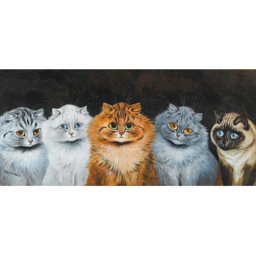 Louis Wain, Beş Kedi